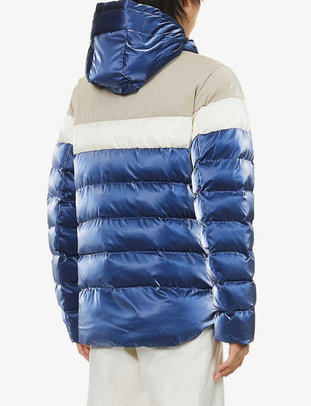 Hot Winter Clothing Padding Outwear Women Quilted Coat Warm Puffer blue Overcoat Down Jacket Custom Logo Woven Outdoor Thick