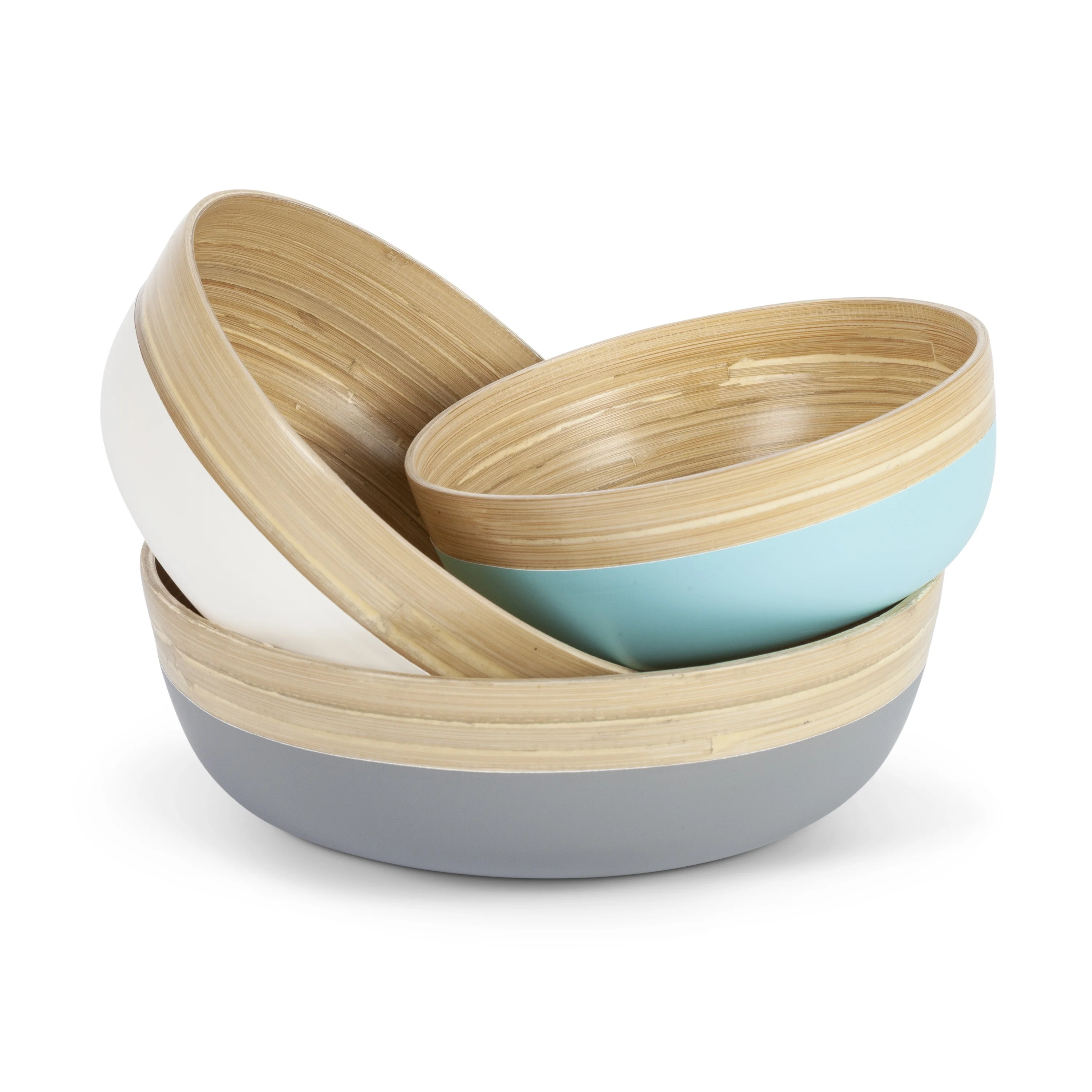 High Quality Eco Friendly Salad Bowl Bamboo Health Care Product Spun Bamboo Bowls/ Serving Bowls Dinnerware Set Kitchenware >10