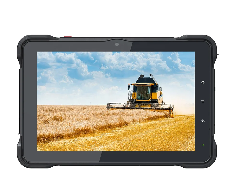 1000 nit Android Tablet on board Computer Agriculture Tractor Autopilot Motorrad GPS Navigator built 4G GPS WIFI CAN J1939