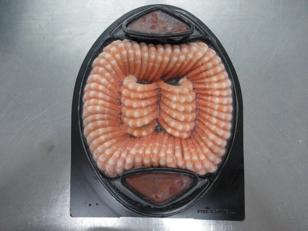 Высококачественное кольцо для замороженных креветок с/без соуса, экспорт из Вьетнама