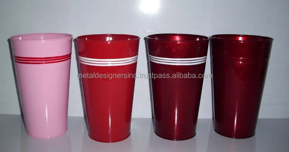 Simple and Attractive decorative Metal flower pots