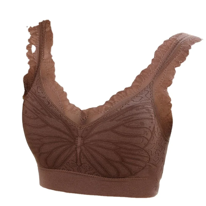 
No Rims Lace Beautiful Back Tube Top Underwear Small Chest Gathered Chest Wrap Underwear Female Student Tube Top Vest Style 