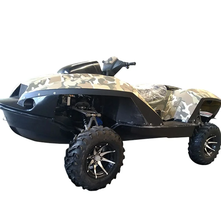 Новый Quadski 4 тактный концертов на амфибия водные мотоциклы доступны 151 - 225hp Quadski Atv 1401cc - 1500cc 2,47 м