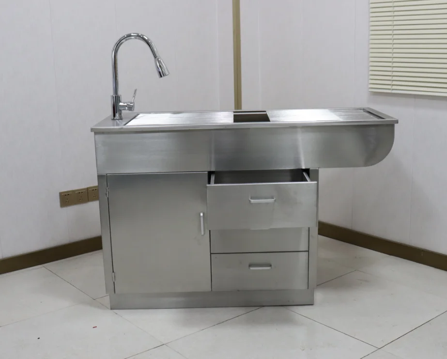 Veterinary Equipment Stainless Steel Pet Examination Treatment Table Veterinary Surgical Operation Table