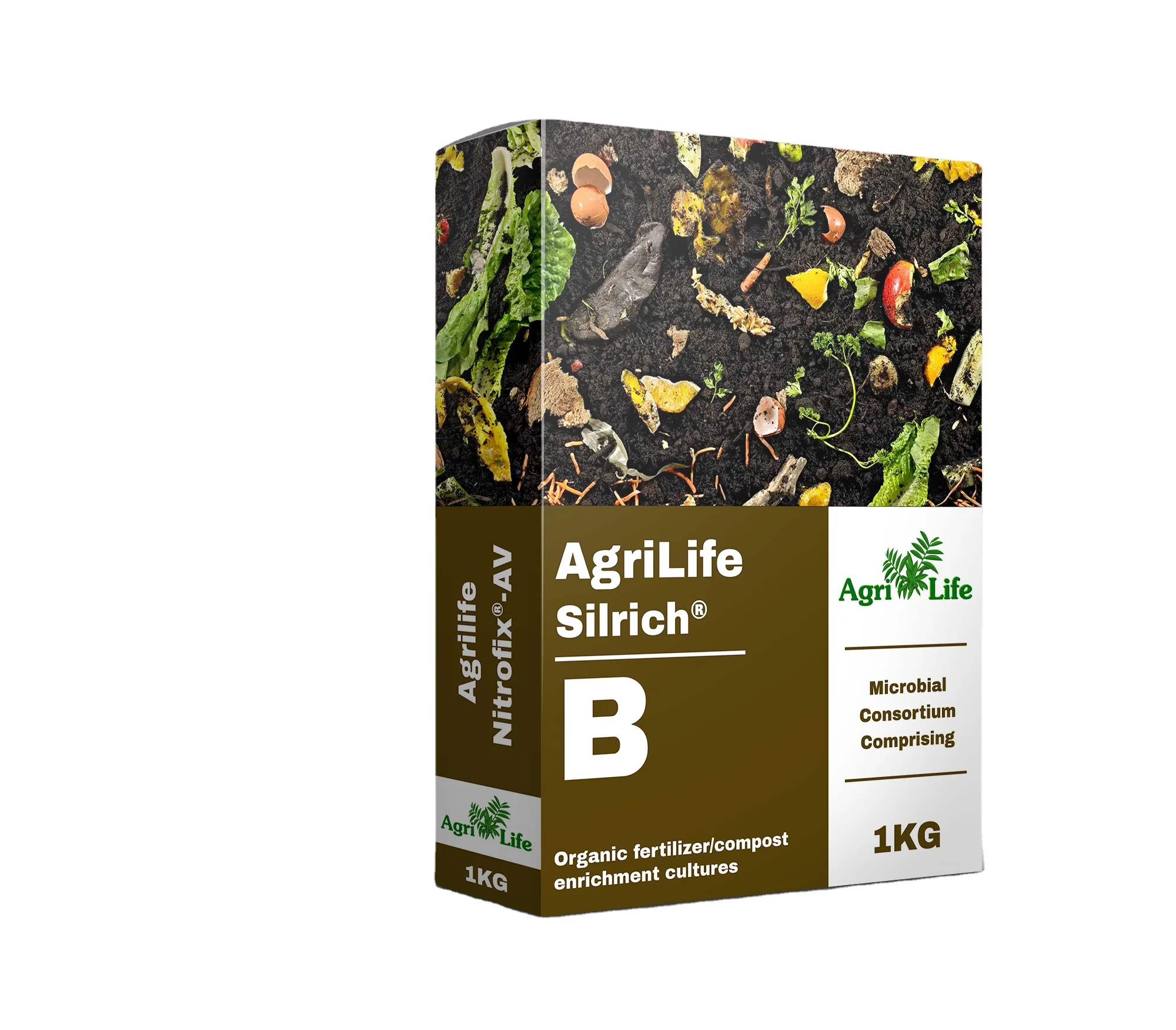 Silica Rich Organic Fertilizer For Soil Composting Soil Enrichment Bio Fertilizer For Organic Farming Promote Soil Fertility