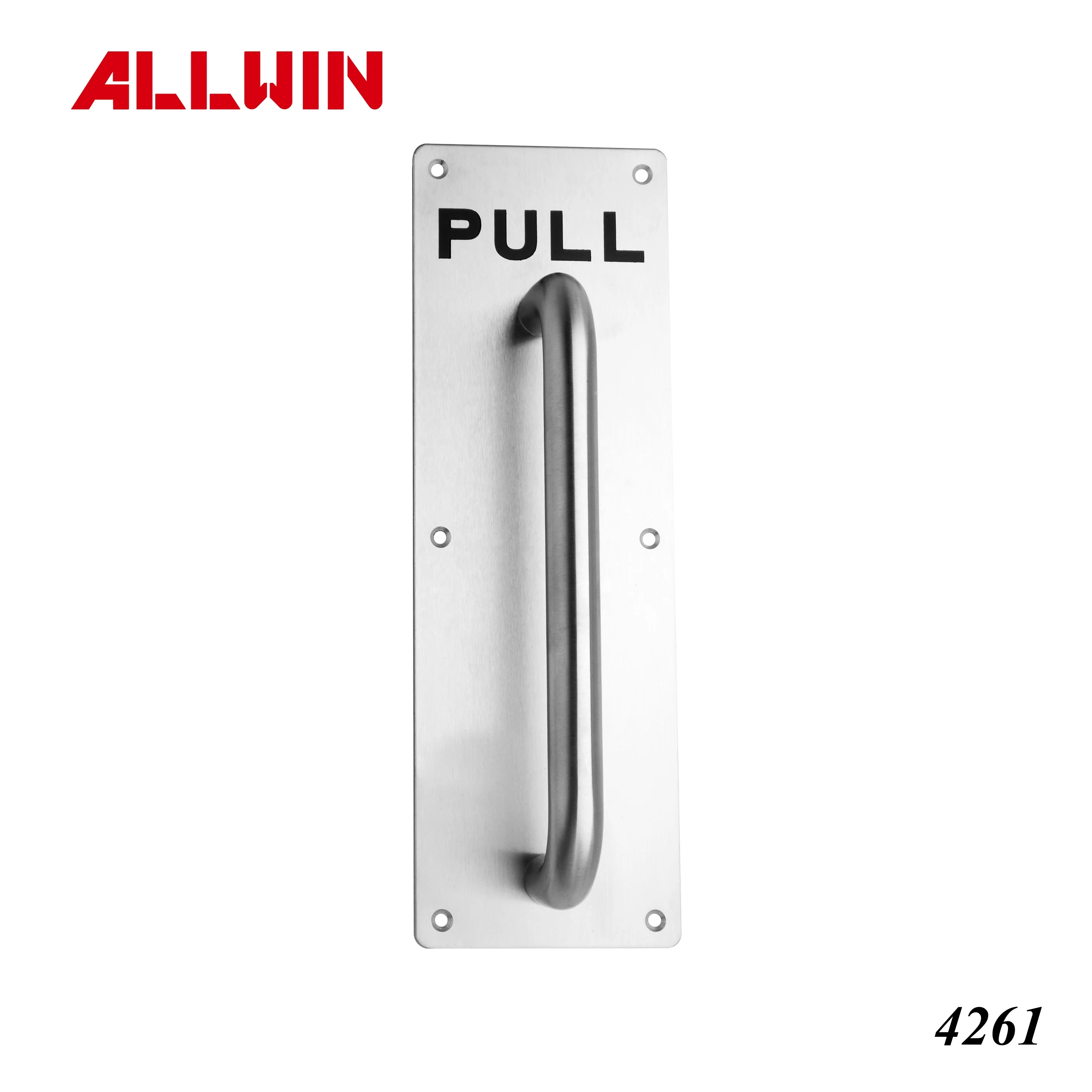 Modern Stainless Steel One Side Door Handle with Plate