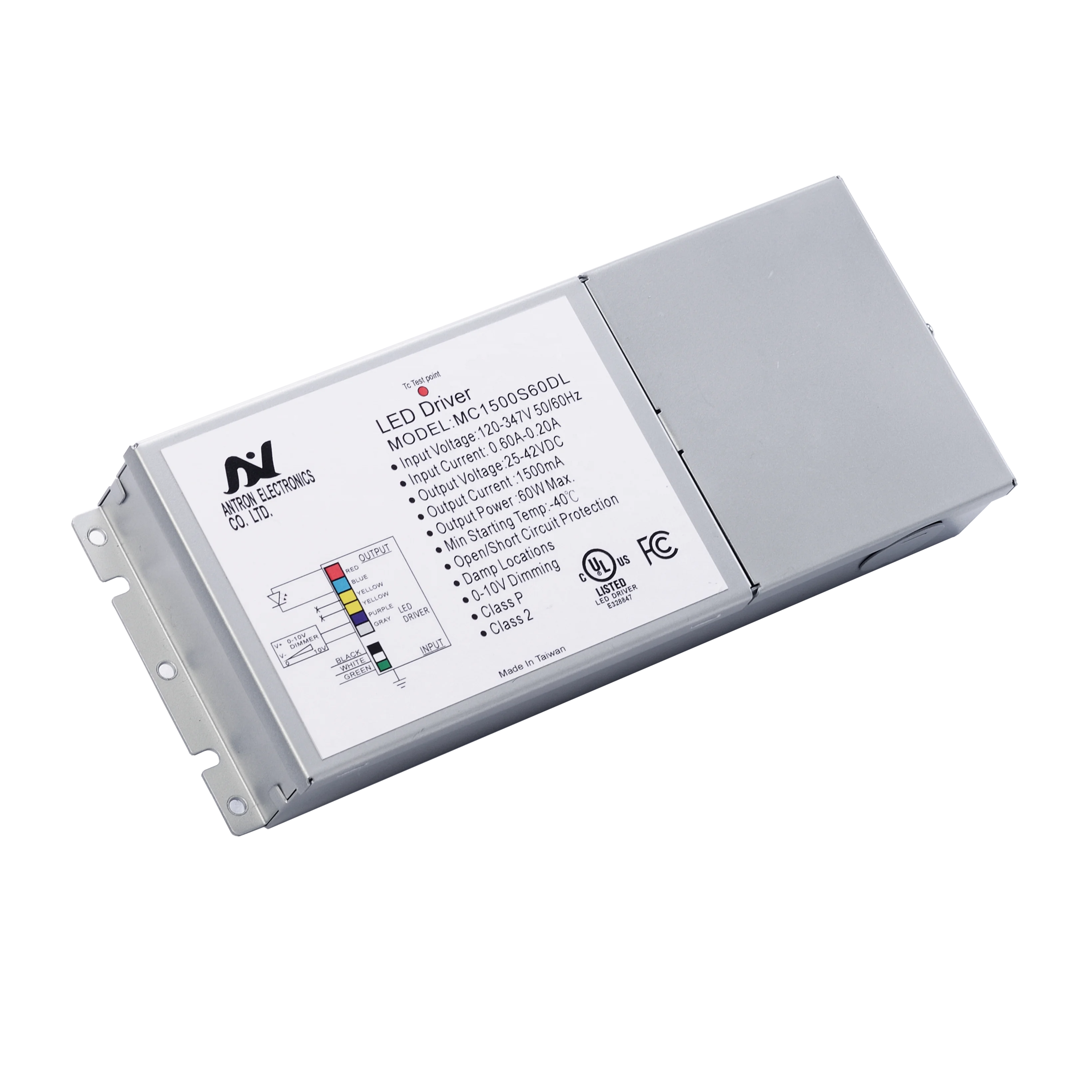 Высококачественный светодиодный драйвер 48 Вт с регулируемой яркостью на 1200 мА CSA