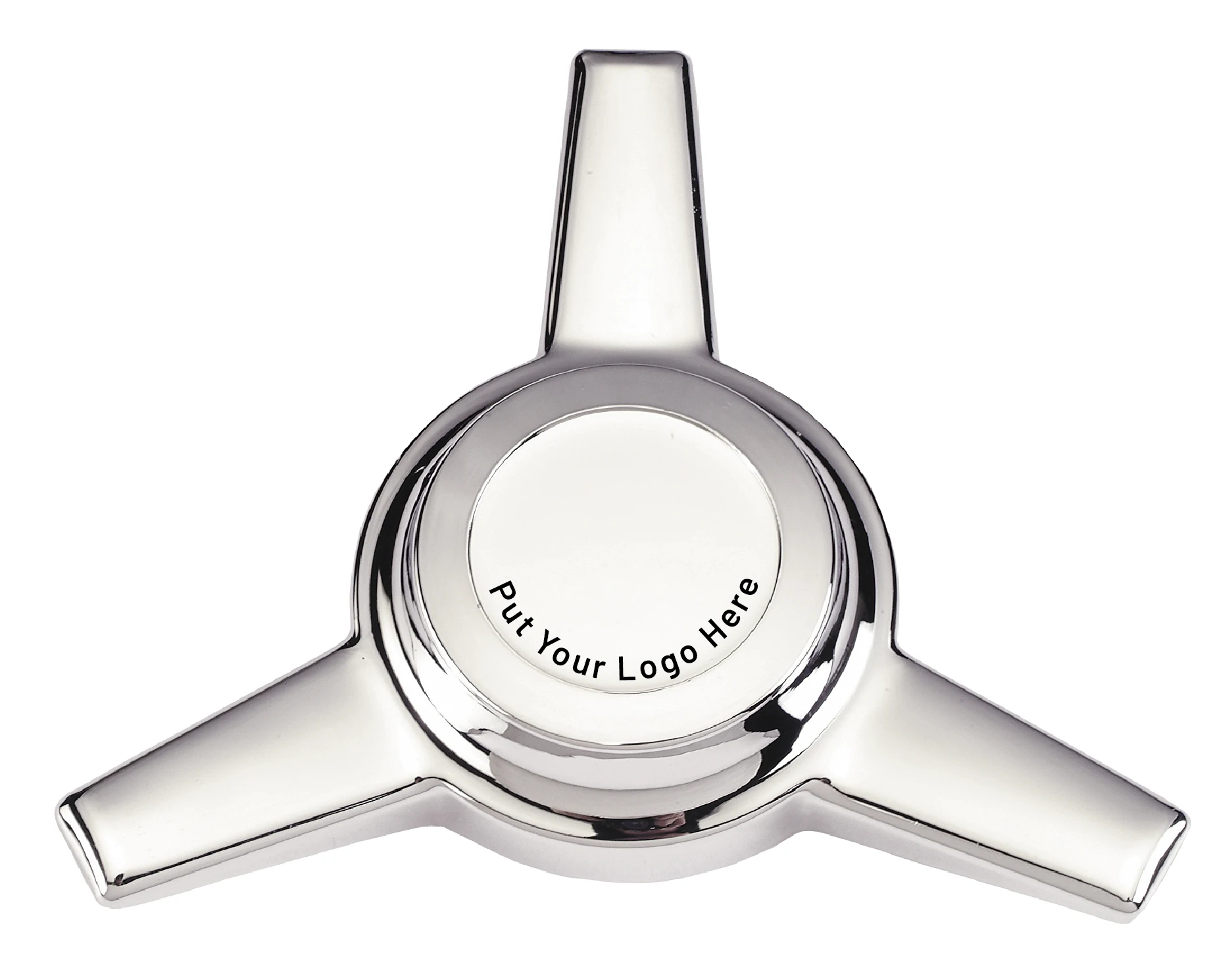 WhisperGlide Hubcap with Wheel Spinner Effortless gliding motion defines this hubcap  s charm. 2 Bar Knock Off Sturdy