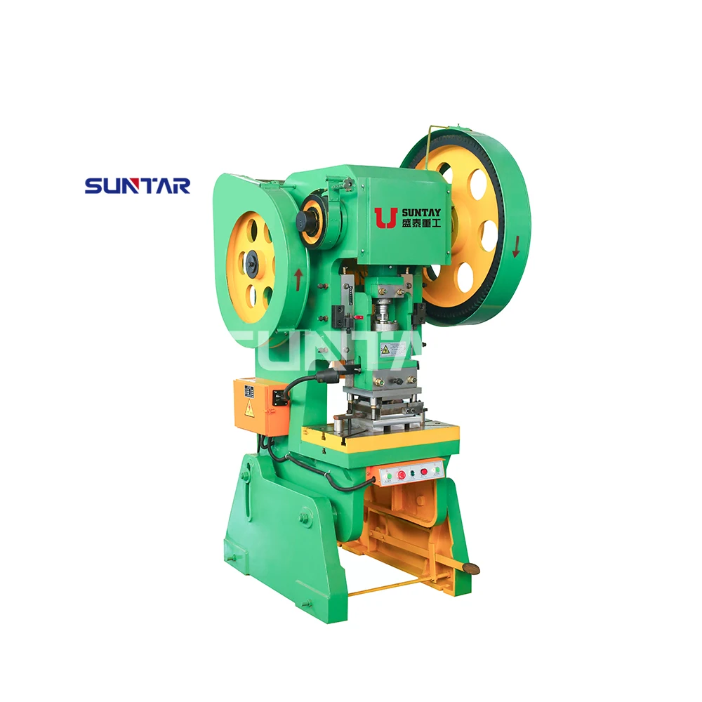 SUNTAY High Quality 25T Series Open-tilting Press Metal Hole Punching Machine with CE Certificate