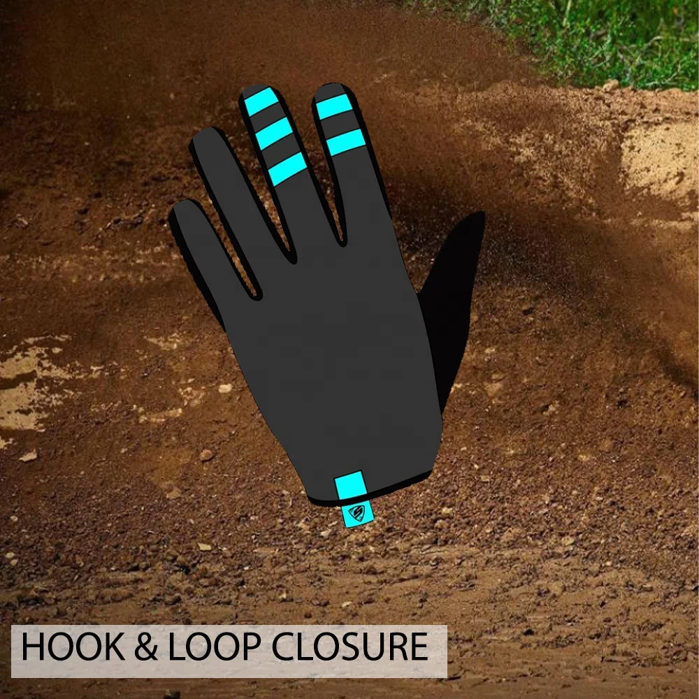 Non Slip Full Finger Protection Touch Screen Motorcycle Motocross Racing Gloves Custom MTB MX Downhill Motorbike Gloves
