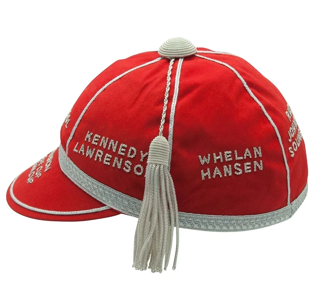 
Silver bullion wire embroidered Rugby union Honour Caps for Rugby Football Hockey Golf Army Military Sports 