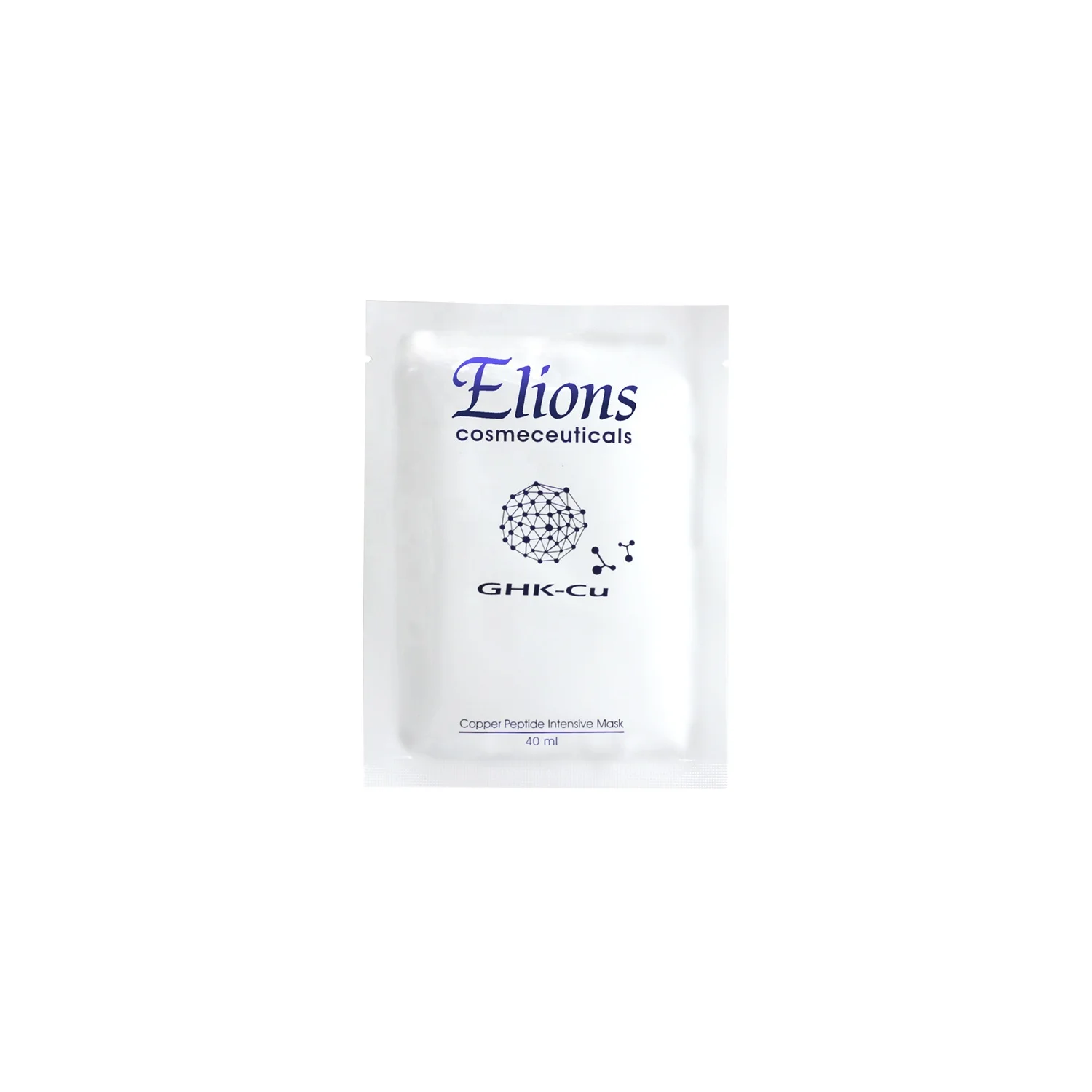 Facial GHK Cu Copper Peptides Sheet Mask Moisturizer Anti-Wrinkle Whitening Firming Nourishing Increases Collagen Smoother Skin
