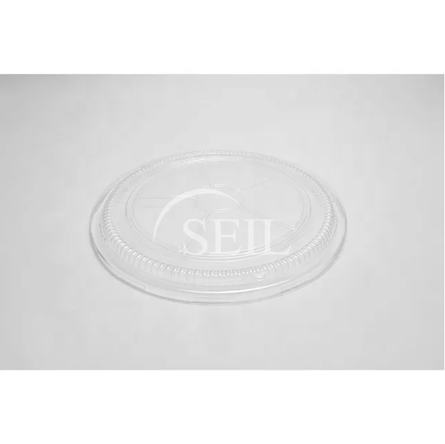 SL-PT450 одноразовые пластиковые пищевые суши вечерние сервировочный поднос с крышкой большая сервировочное блюдо круглый партии 2300 мл
