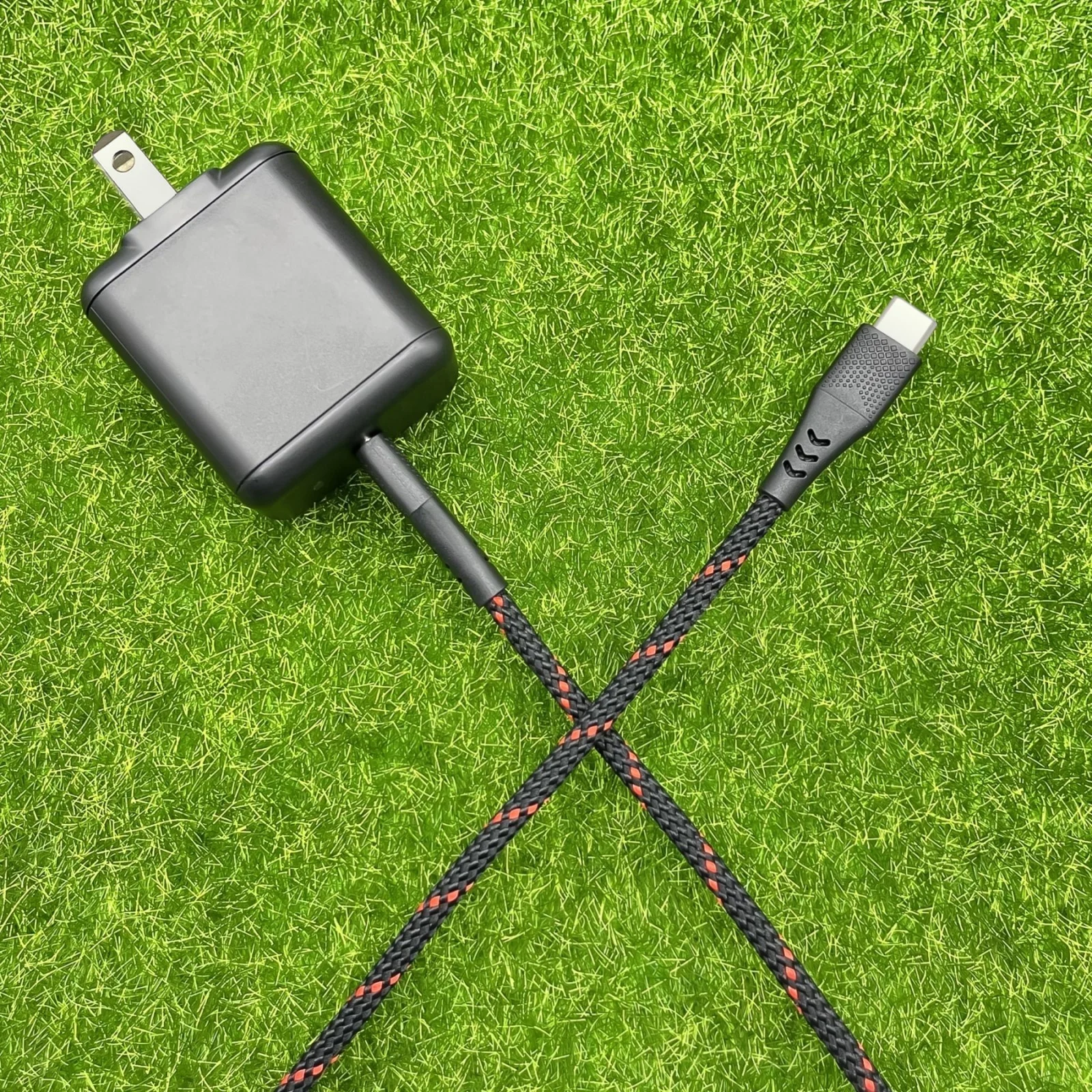  Кабель для передачи данных USB-C 2 0 зарядный кабель 1 м Черный Прочный Плетеный с корпус из ПВХ