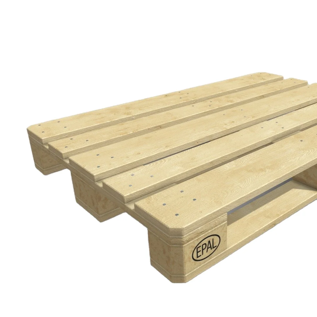 Высококачественный Сертифицированный поддон EURO EPAL 1200X800 паллет из соснового дерева дешевая цена ISPM 15 фумигация экспортный стандарт евро