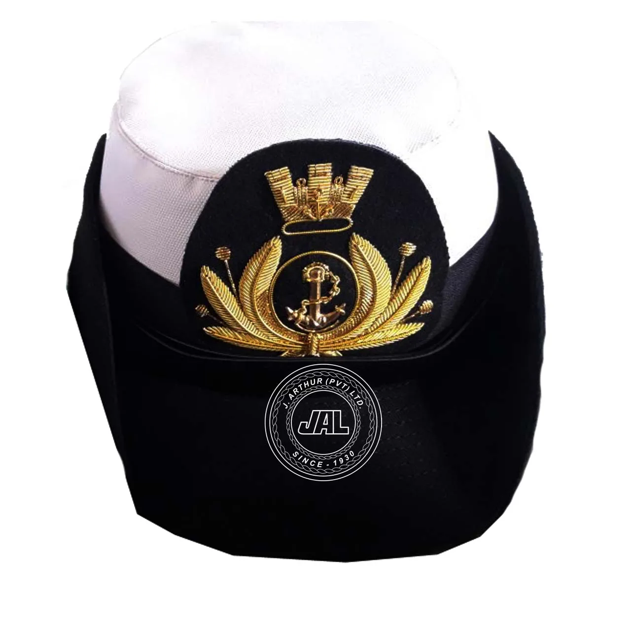 Customized Ceremonial Parade Peak hat Officer Peak Hat Premium Quality Embroidered Peaks With Your Own Logo