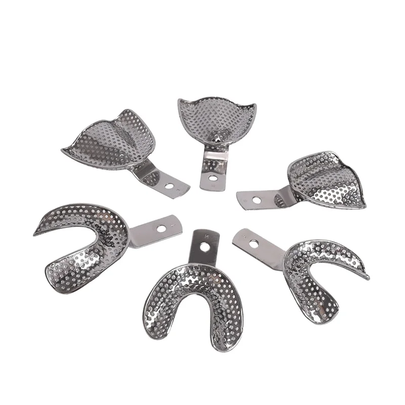 Trays Stainless Steel Impression Trays Dental Instruments