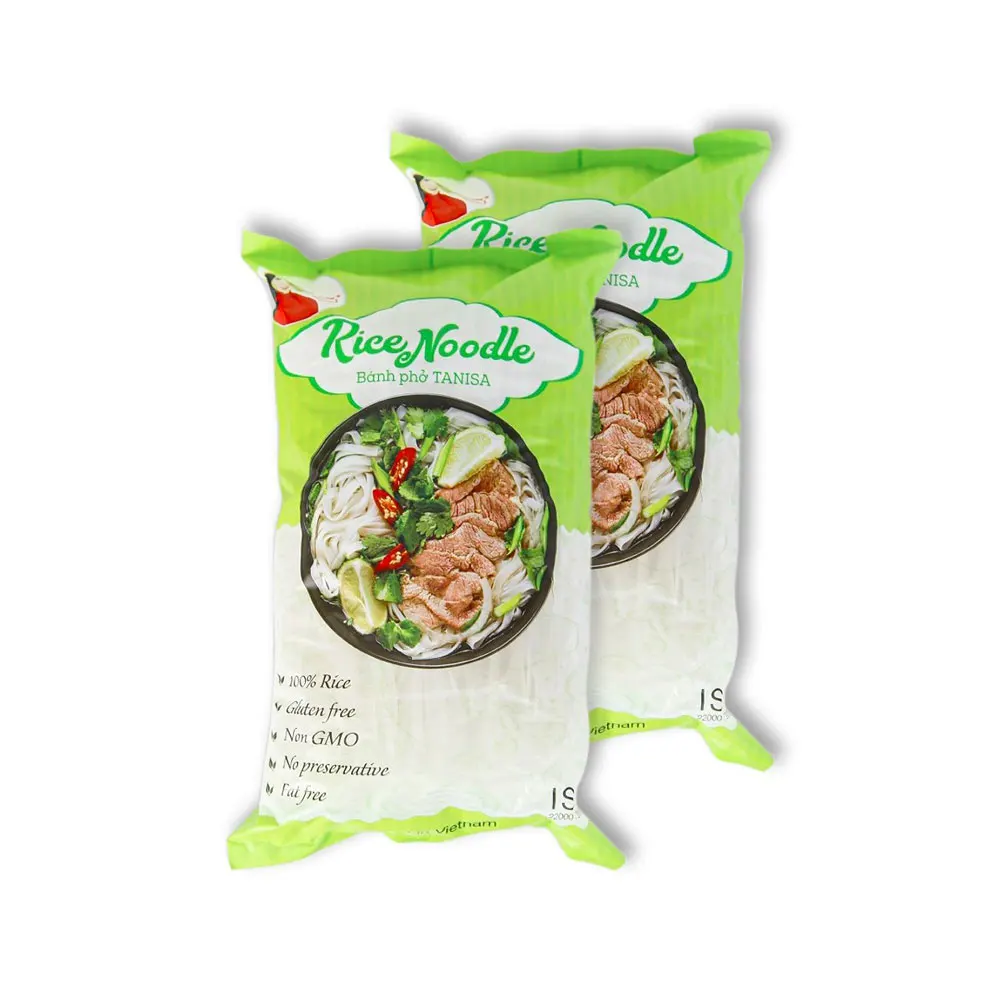 Высококачественная вьетнамская сухая рисовая лапша вермишель с низким содержанием углеводов экспортная компания HALAL ISO HACCP Сертификация