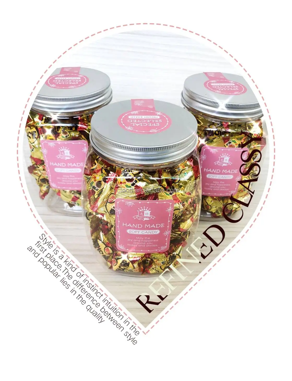 Taiwan jelly gummy  gift bottled candy