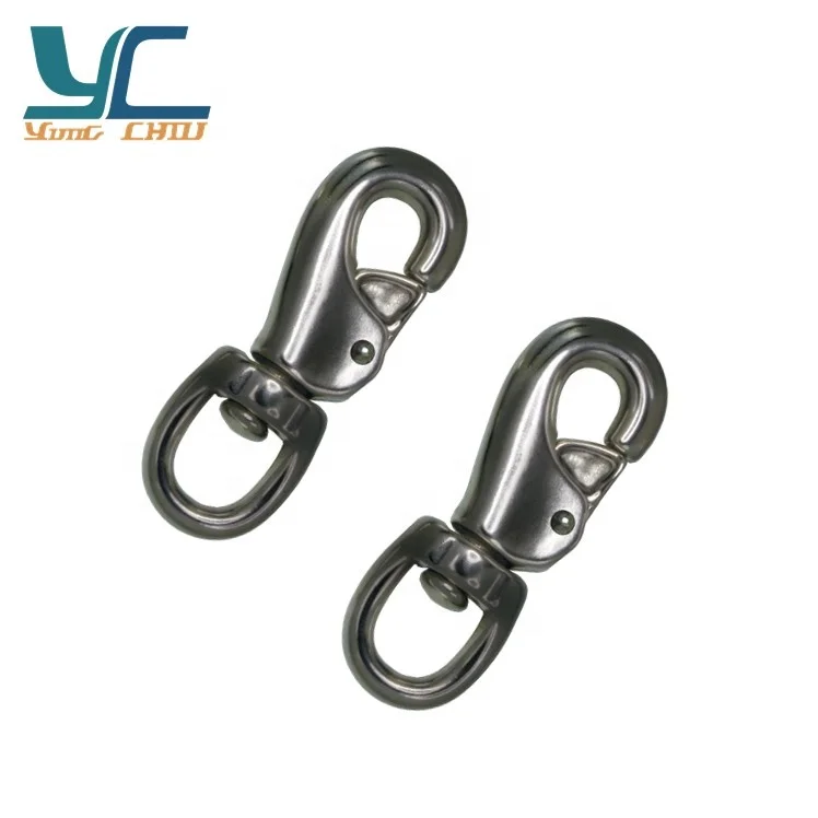 Cast Iron 286g swivel snap hook lobster gun metal for pet collar