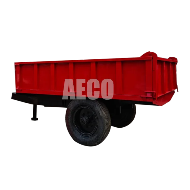 Trailer for tractor 5-10 tonne double and single axle farm trailers