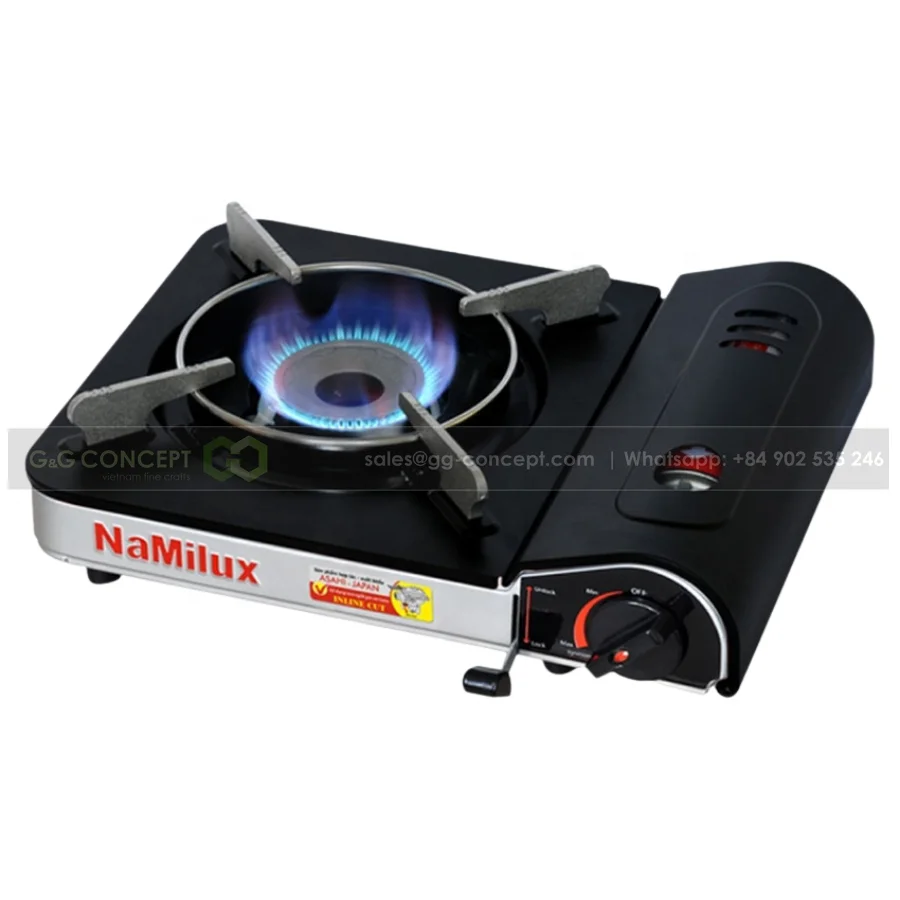 Safely Shut Off Gas Like Namilux 181PF Gas Stove Convenient Compact Companion With You On Every Trip