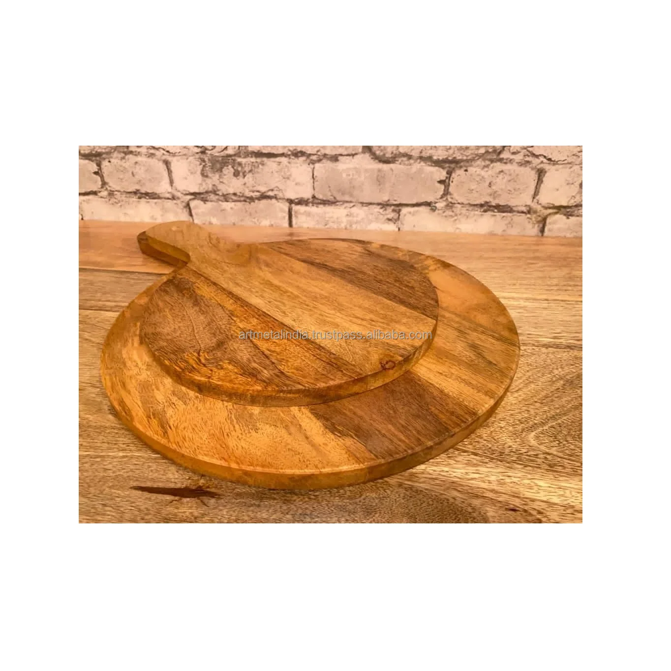  Новая Большая деревянная тарелка