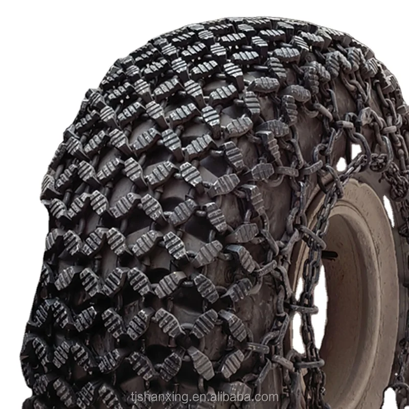 Komatsu WA500-8 wheel loaders tyre protection chain 23.5R25 tire protective chain