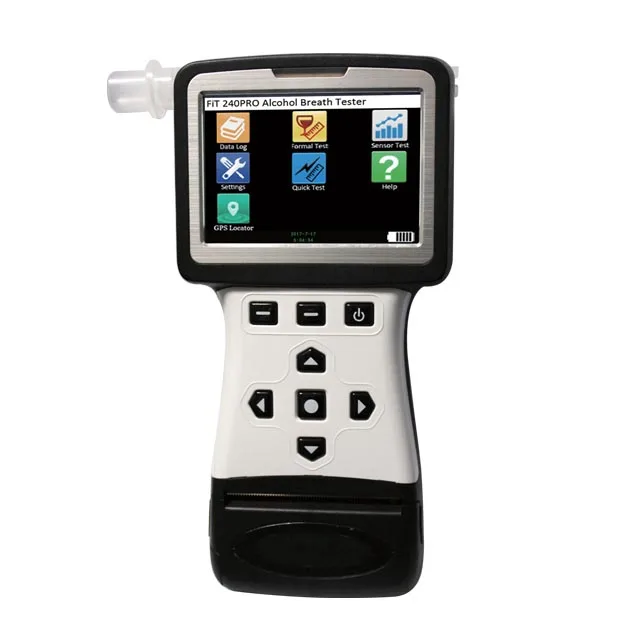 AlcoPatrol OEM TrafficPolice Law enforcement interlock breathalyzer with printer breath alcohol tester factory design