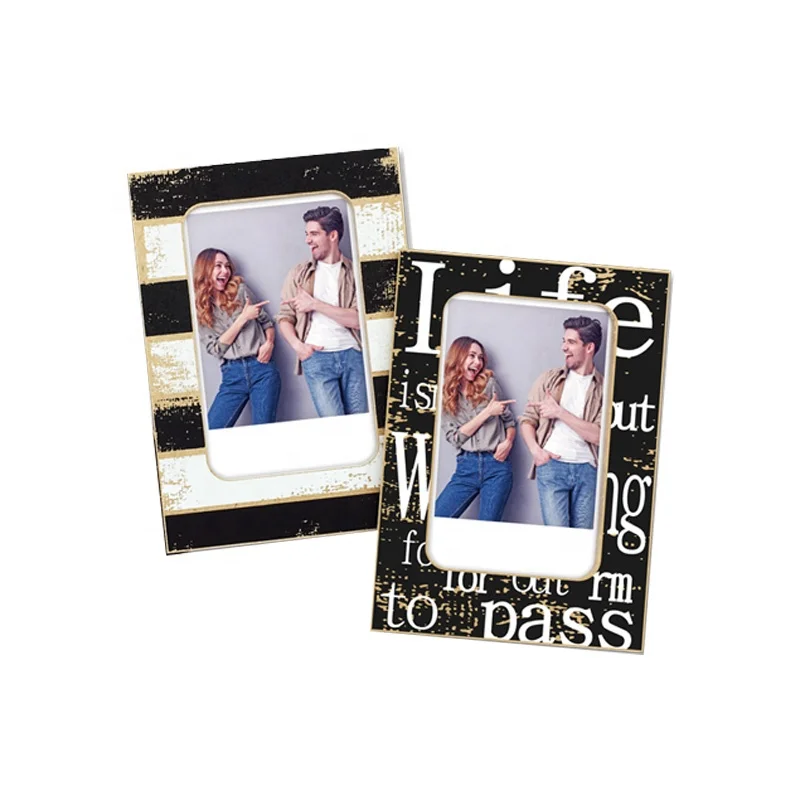 Прозрачная акриловая забавная шестисторонняя квадратная кубическая фоторамка картина