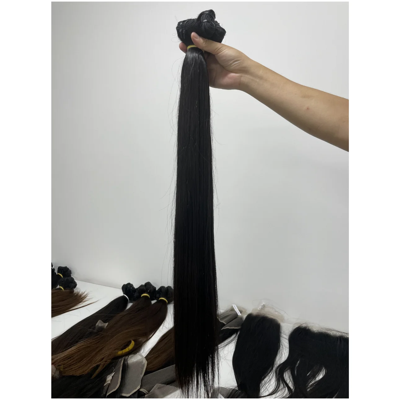 MH Trust 100% Vietnamese Human Hair Weft Extensions Hot Selling Wave Style Bundle Virgin Raw Hair for Braiding HD Lace