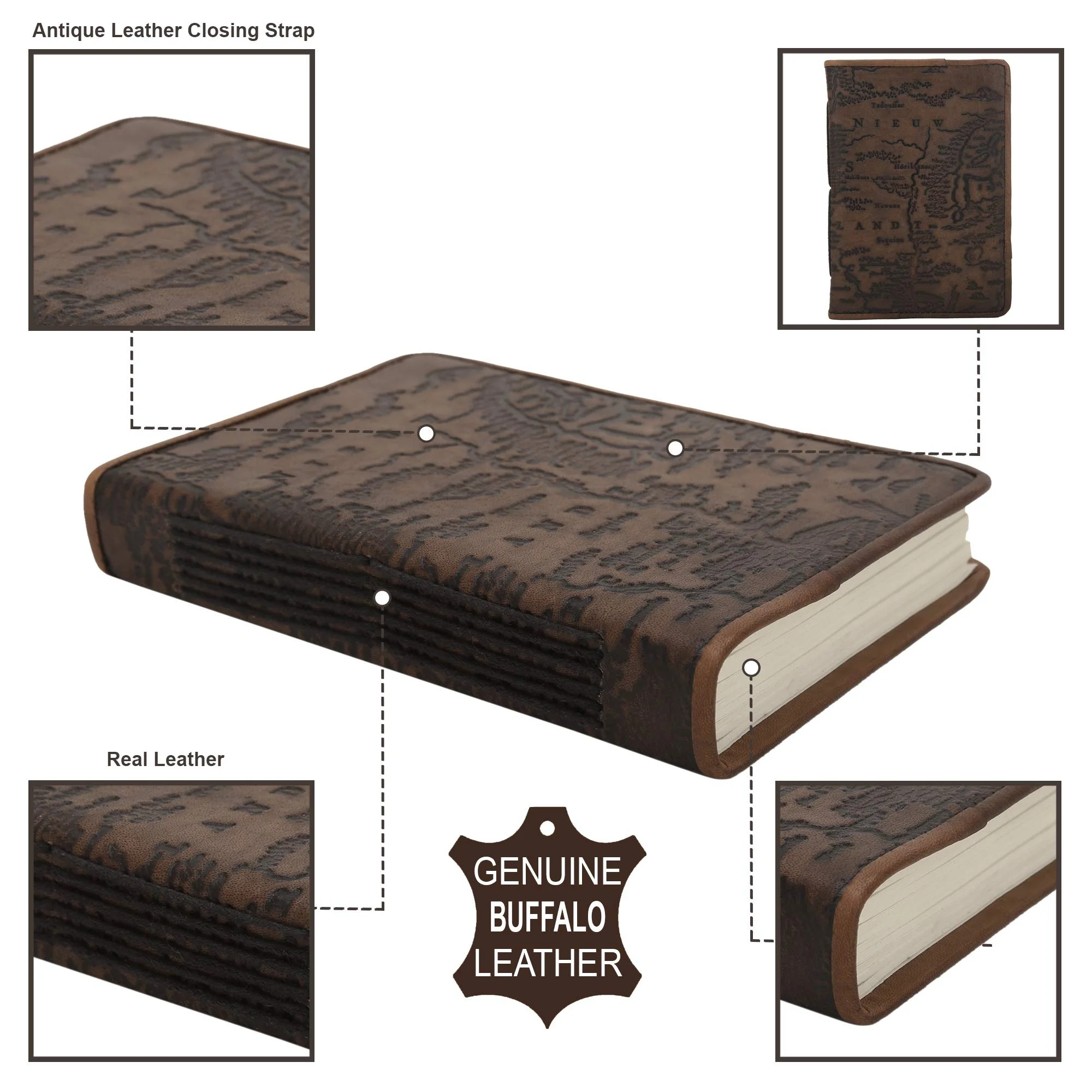 Leather Vintage Journal Retro Travel Diary An Exclusive Handmade Paper Notebook with Key Size 8x6 inches Leather Bound Journal