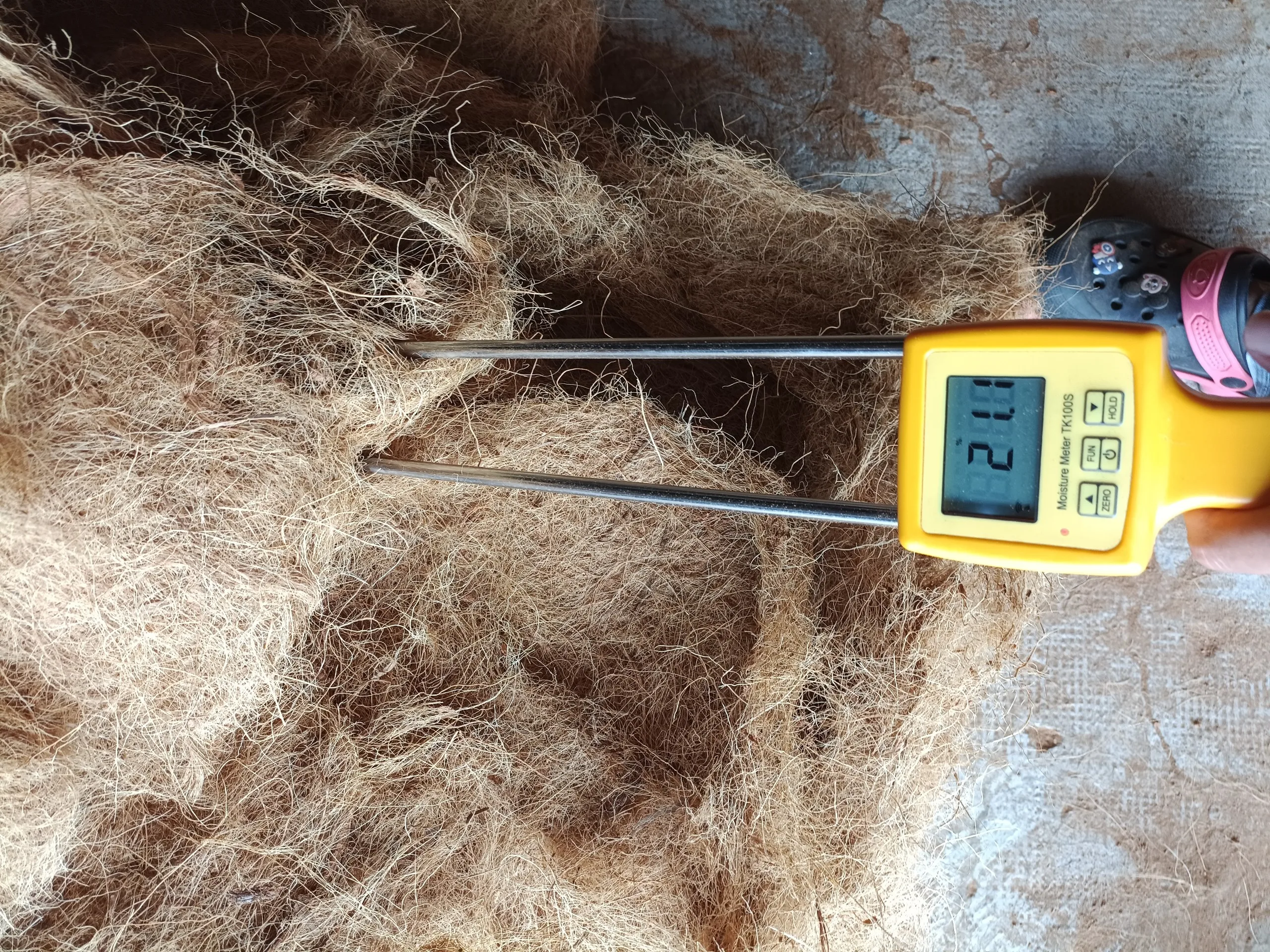 Highly rated Export Coconut coir Fiber 100% Natural Coconut Fiber for mattress Premium quality Brownish yellow made in Viet Nam