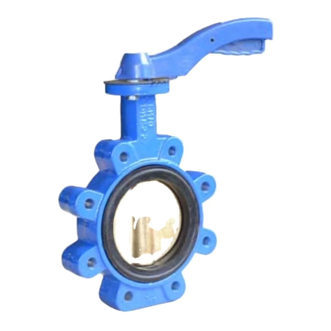 Ковкий чугун KEFA PN16 DN450mm18in EPDM ручной пневматический электрический санитарный клапан-бабочка