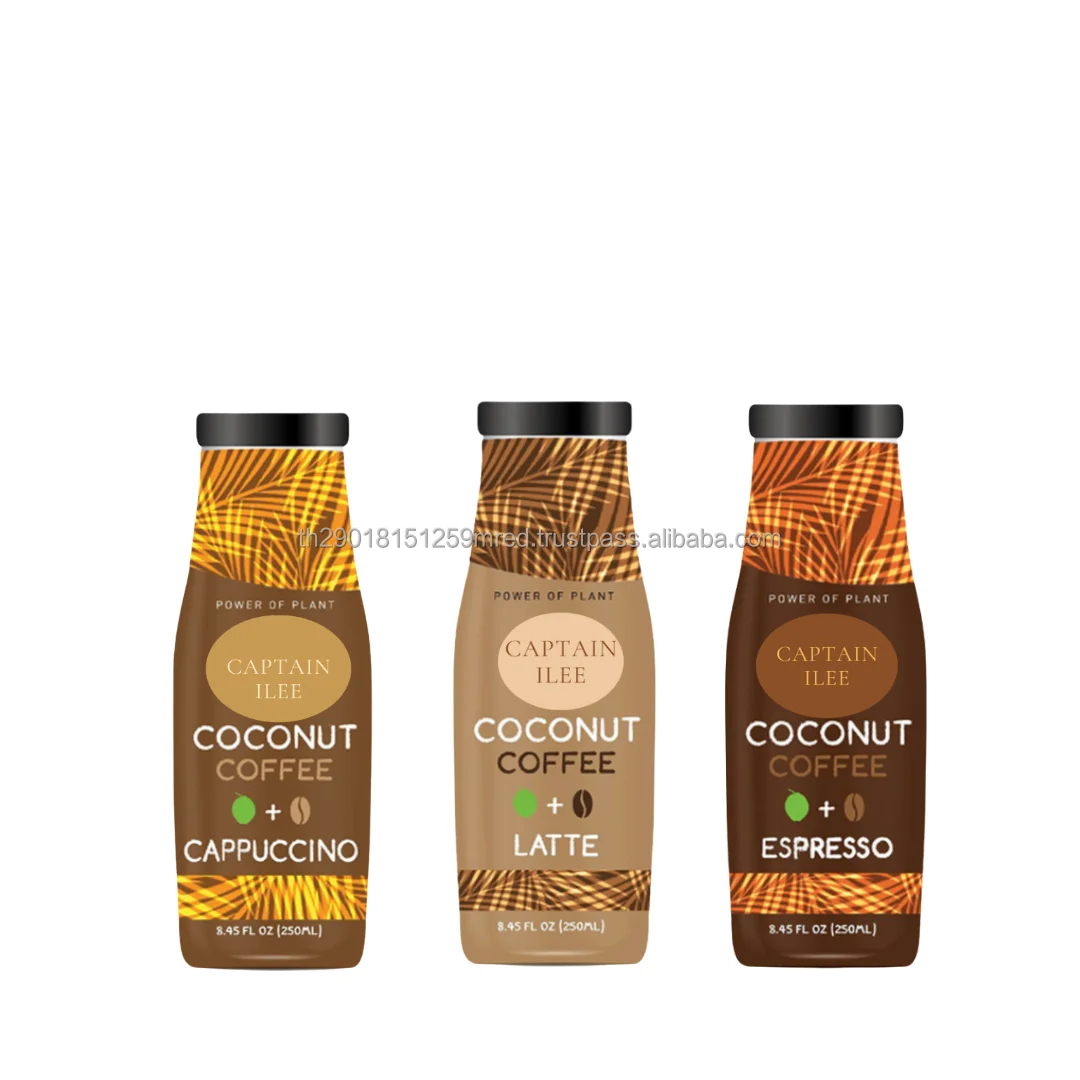New Cappuccino Coconut  Coffee  Drink Nice Aroma Finest  Regular and Unsweetened Low Calories Dairy Free Gluten Free No Transfer