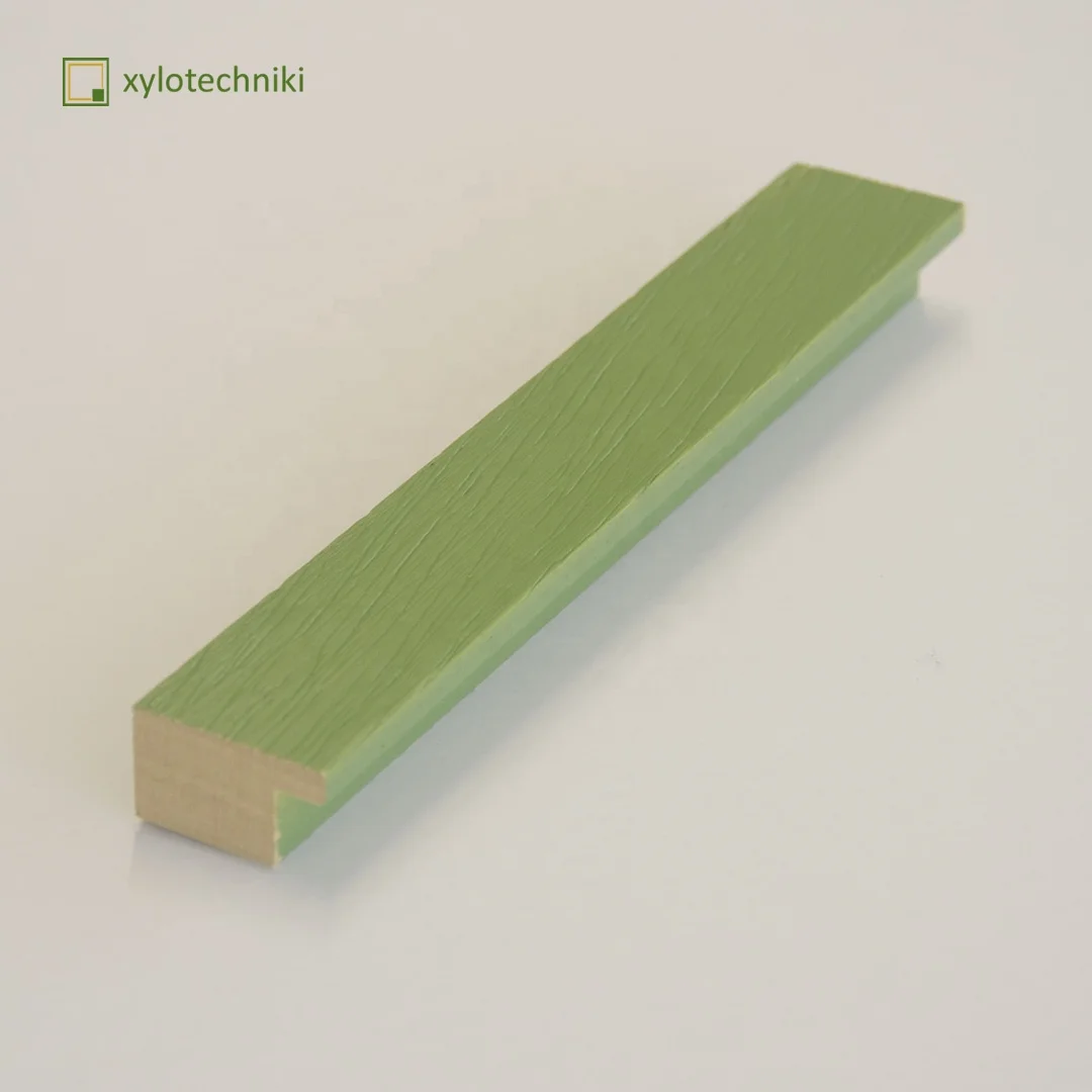 Roustic picture frame wood moulding for wooden photo frames in different colours custom wall frames