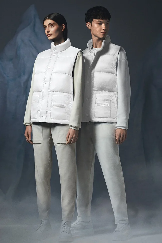 Pink Fashion high street style Utility multi-pockets men autumn winter custom puffer down vest men