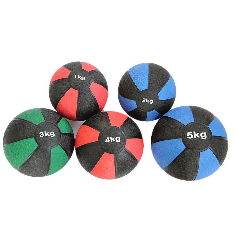 Best Price Gravity Ball Exercise Balance Training Fitness Rubber Medicine Ball for Gym Power Training