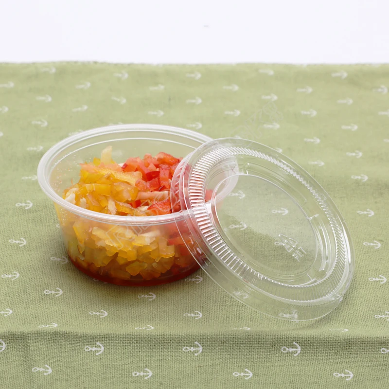 Custom Logo Disposable Clear Pet 6 Oz 8 Oz 12 Oz 16 Oz Yogurt Cup Plastic With Dome Lid