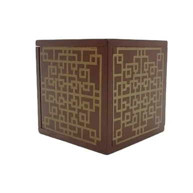 Wooden Cube Magic Box Game Brain Teasers Game  IQ Test Puzzles for Children