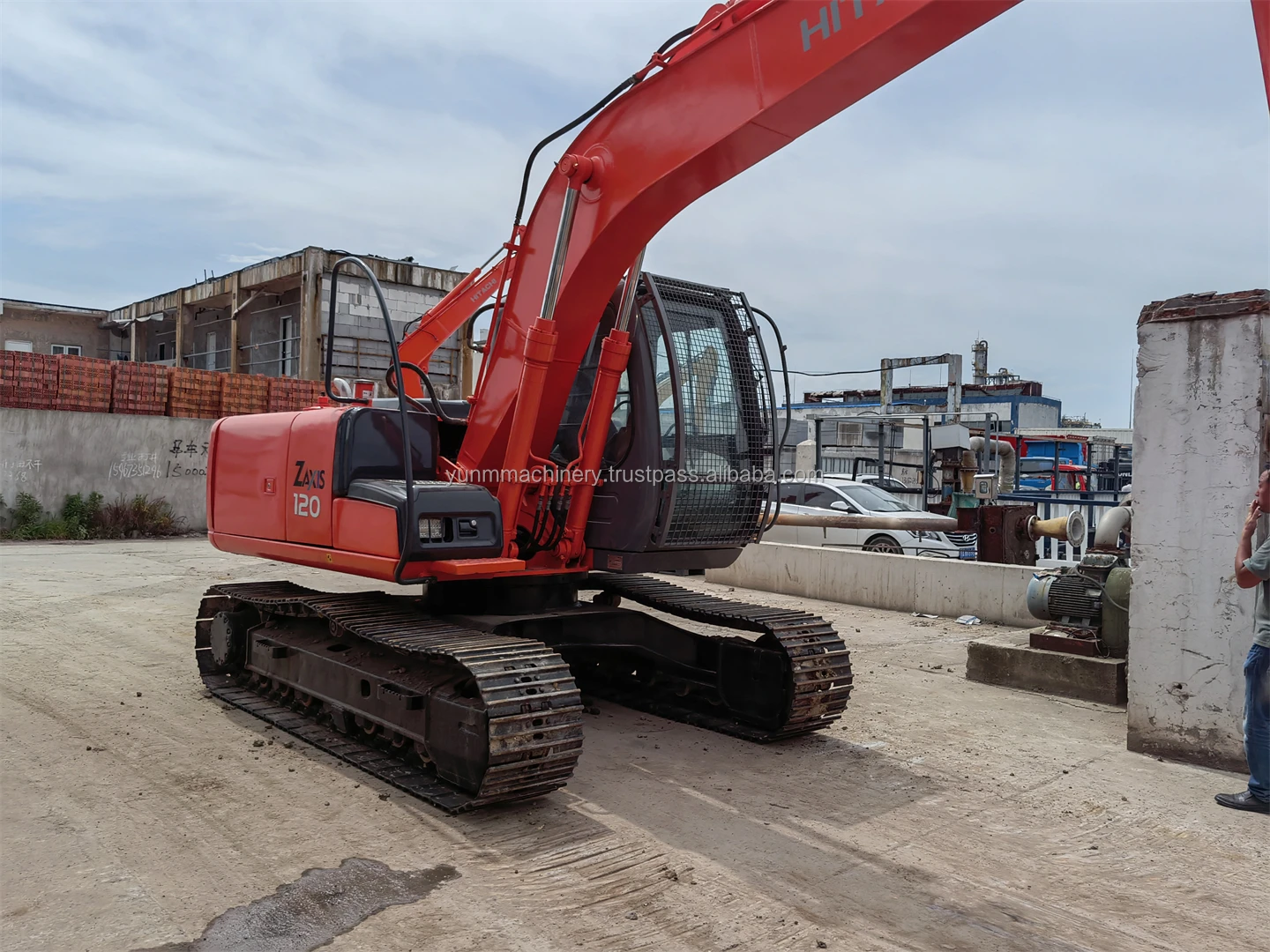 Hitachi ZX120-6 б/у экскаватор zx130h Zx200