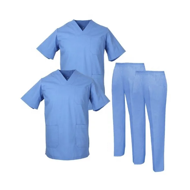 OEM ODM Fashionable Dentist Clinic Uniform Nursing High Quality Operation Theatre Gowns 100% Organic Cotton With GOTS Certified