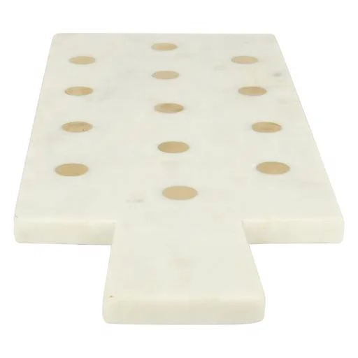 Natural White Marble Chopping Boards For Vegetable and Fruits Cutting Boards For Home and Hotel Cafe Multi Use Stone Chop Boards