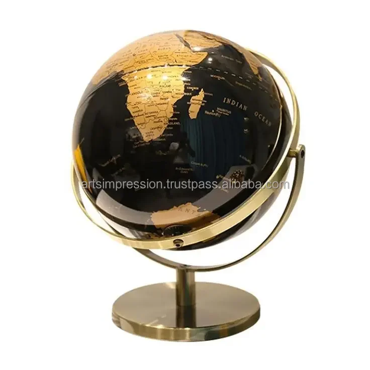 attractive globe handmade full of brass Office home Decoration Globe Stand nautical study living room for gift items globe 2024
