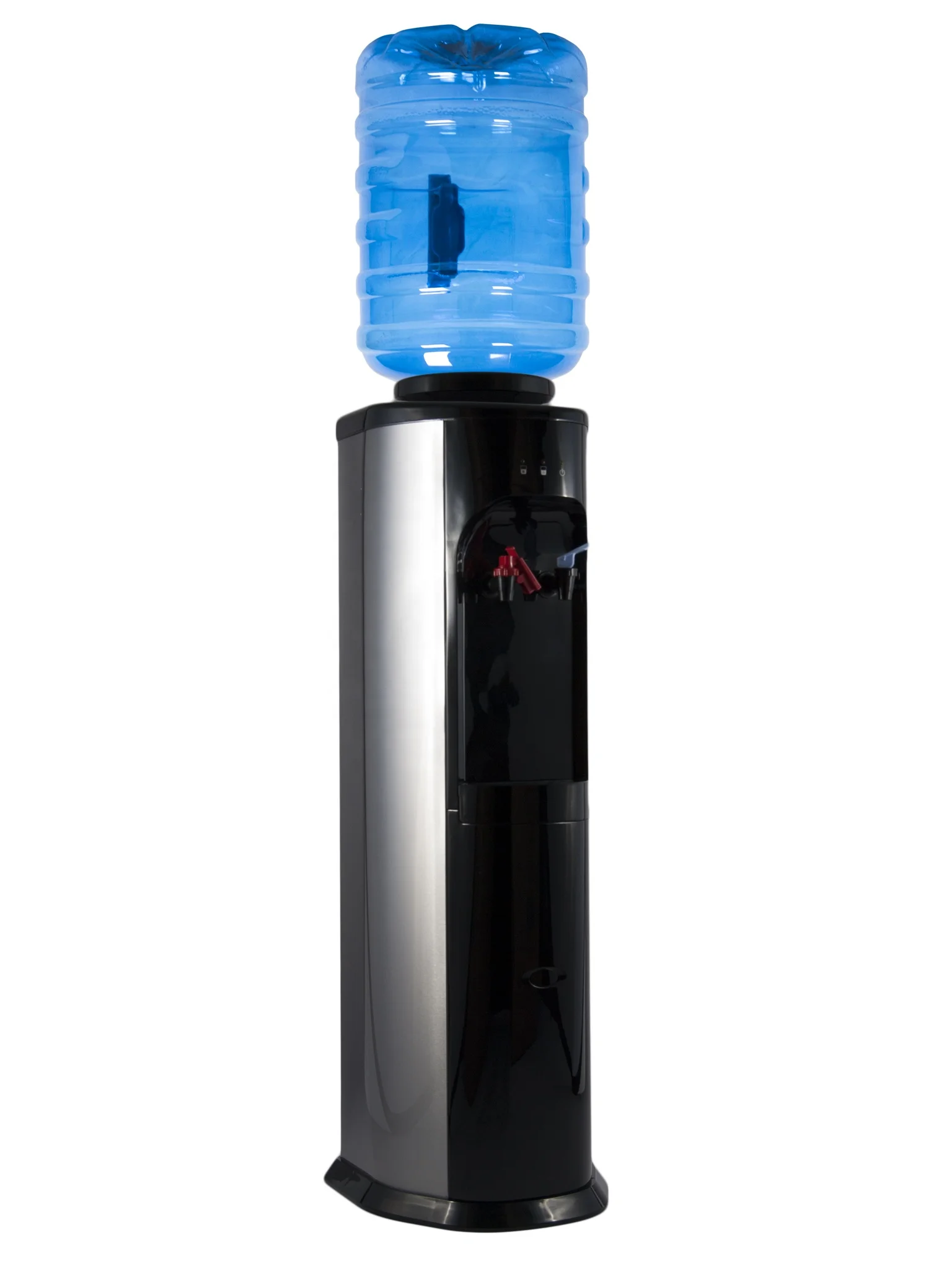 Floor standing hot and cold commercial water dispenser
