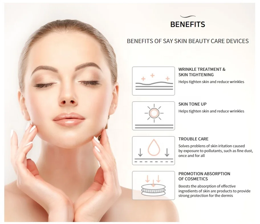 Home Use Skin Purification Plasma Beauty Instrument Sterilization  Beauty Acne Treatment Device Made In Korea