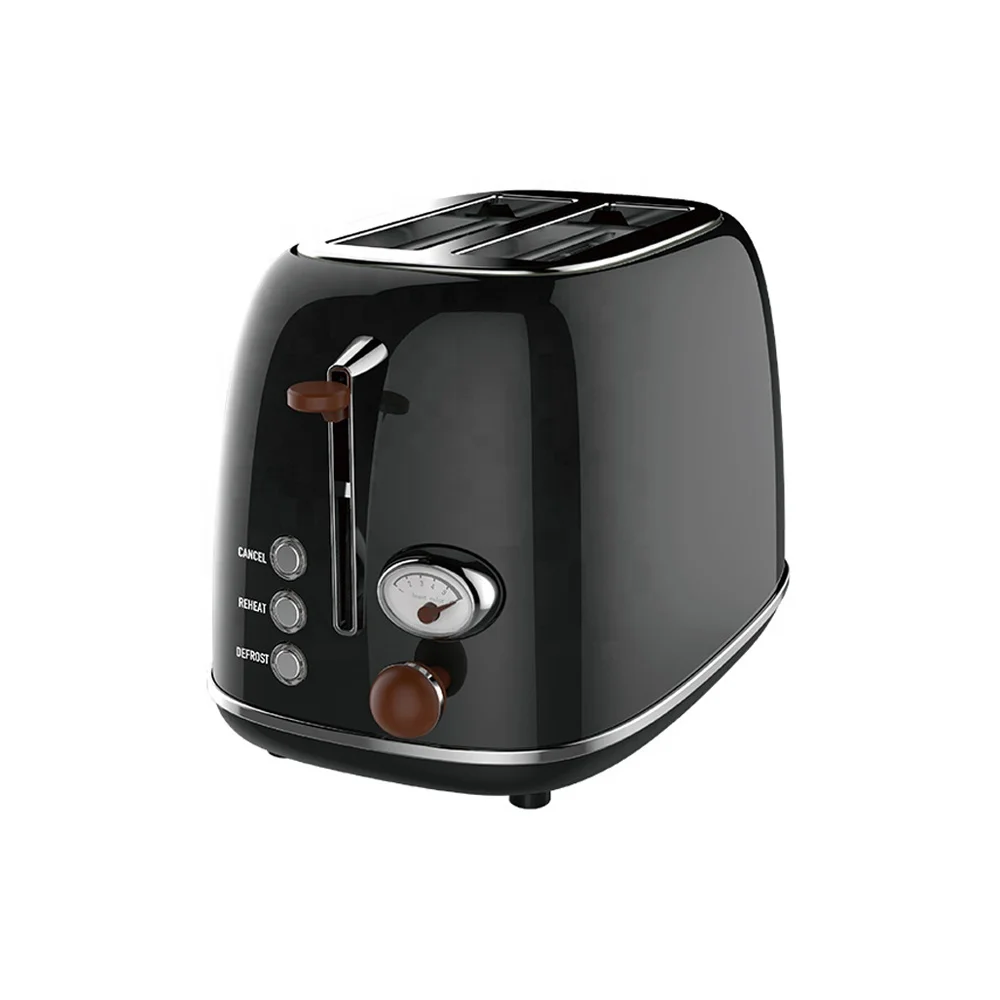 Home School Cafe Hotel Kitchen Appliances Sandwich Maker Commercial Toaster Bread 2 Slice Stainless Steel Metal
