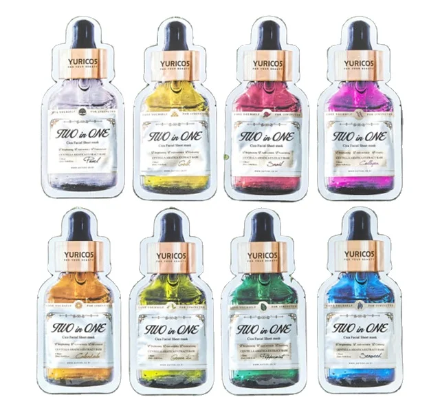 Сделанный в Корее K-beauty пакет масок для лица Уход за кожей против морщин Сыворотка от акне Centella Asiatica CICA CPNP Certi