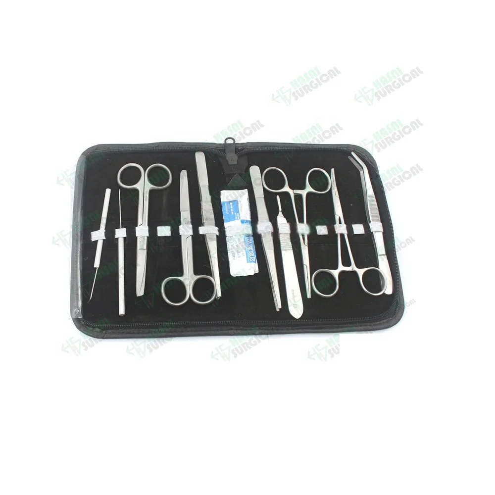 High Quality Professional 14 pcs advanced dissection kit for Anatomy Biology Botany Students Teachers