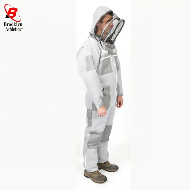 BEEKEEPING MEN COTTON SUIT WITH FENCING VEIL